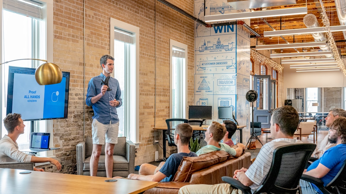 JobDomain team all-hands meeting